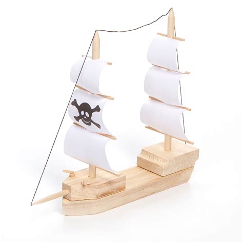 Wooden Model Pirate Ship Kit By Creatology™ Michaels
