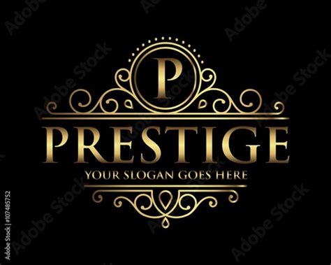 Prestige logo icon vector template Stock Vector | Adobe Stock