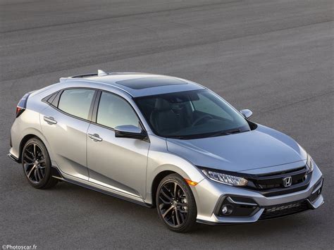 Honda Civic Hatchback 2020 Elle Reçoit Un Visage Plus Méchant