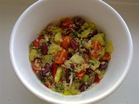 Retete Nutritive Salata De Quinoa Si Fasole Rosie