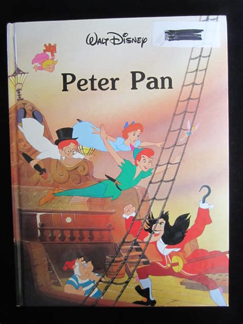 1989 Disney Peter Pan Hardcover Twin Books Gallery Books Etsy