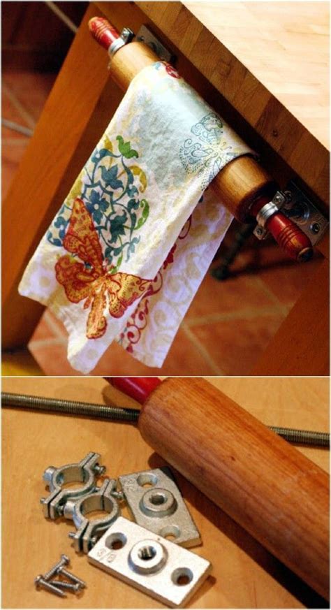 16 Fun And Decorative Repurposing Ideas For Old Rolling Pins Kitchen Items Rolling Pin Crafts
