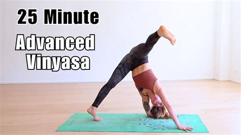 25 Min Spicy Advanced Vinyasa Yoga Youtube