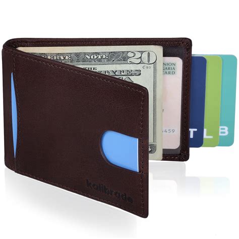 .best money clip wallet, we recommend you to take a look at the following list along with the buying guide and faq segment to educate yourself better 6. Kalibrado Bifold Wallet with Money Clip RFID Blocking