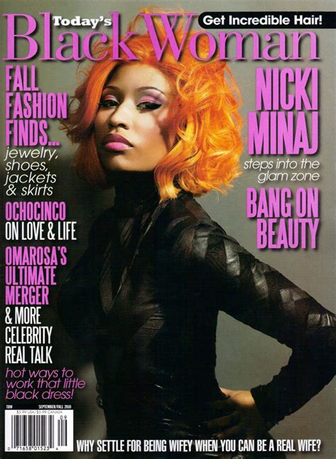 Nicki Minaj Covers Todays Black Woman Magazine Hiphop N More