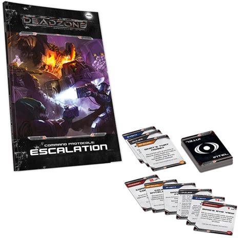 Escalation Book And Card Bundle Mantic Games