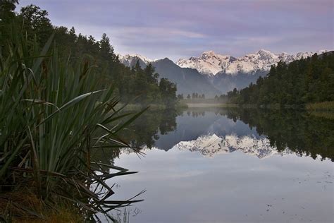 Lake Matheson Reflecting Mt Cook Wildernesscapes Photography Llc By