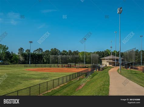 Empty Vacant Baseball Image And Photo Free Trial Bigstock