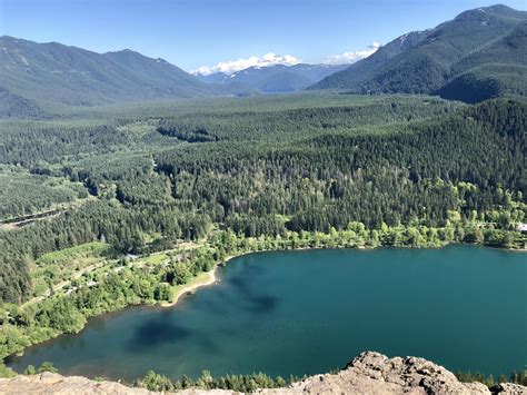 Hiked Up Rattlesnake Ledge On The Perfect Day For It Rseattle