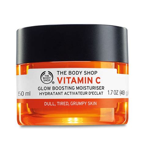 Body Shop Vitamin C Glow Boosting Moisturiser £16 17 Skin Care