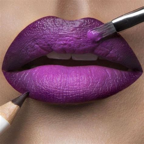 Purple Lipstick Is In Again If You Wonder How To Wear This Color And Wish To Pick The Perfect