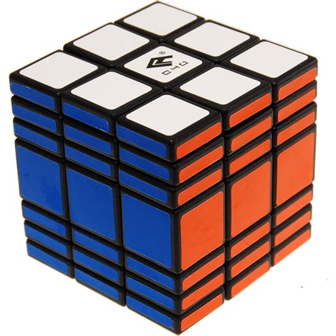 Fully Functional 3x3x7 Cube Black Body Rubiks Cube And Others