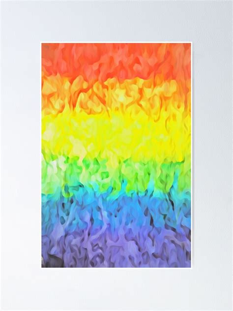 Rainbow Poster By Ozdust Ballroom Redbubble