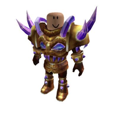 Roblox Toy Code Golden Korblox General Gold Avatar Bundle Champions Of Roblox Ebay