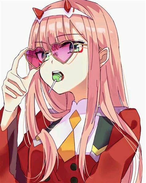 Images Of Anime Girl With Horns Pink Hair