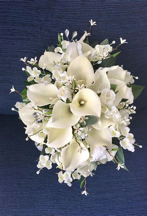 Cascading Calla Lily Bridal Bouquet Bouquet