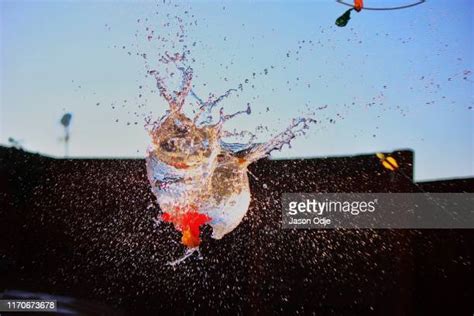 Red Water Balloon Photos And Premium High Res Pictures Getty Images