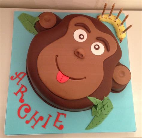 Cheeky Monkey Cake By Sweet Uk Cakesdecor