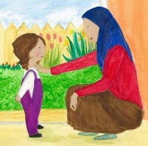 Download gambar sketsa ibu dan anak rumah bapak arief wismansyah via gambar.co.id. Kisah Kita: Petua Anak ikut cakap ibu bapa