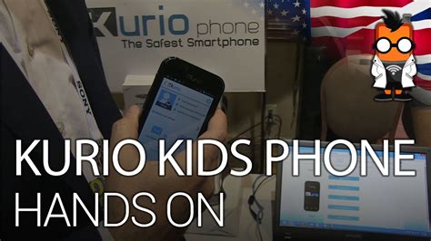 Kurio Kids Phone Hands On Ces 2014 Youtube