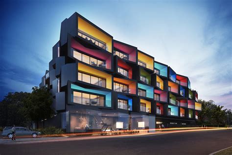 Spectrum Apartments Break The Rules With Its Geometrically Articulated