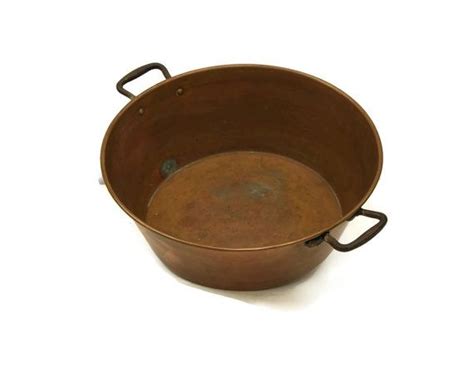 Antique French COPPER Jam Pot. French Copper Cookware. French Copper Pan. Antique Copper. Copper ...