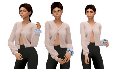Sims 4 Scrunchie On Wrist Female Left Bracelet Teen The Sims Game