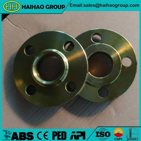 Jis B2220 5k Slip On Hubbed Flange Haihao Pipe Fitting Factory