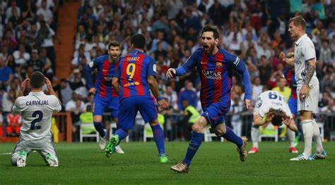 Fc barcelona lassafc barcelona : Lionel Messi scores twice as Barcelona beat Real Madrid 3 ...