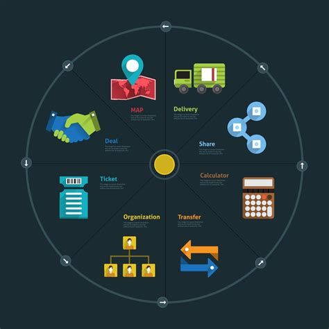 Infographic Business Icons 2259905 Vector Art At Vecteezy