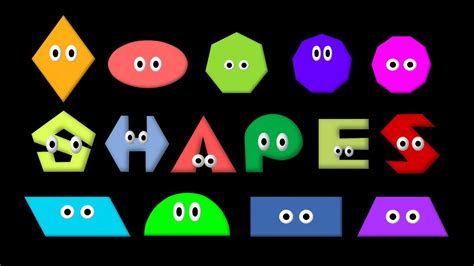 Shapes Learn 2d Geometric Shapes The Kids Picture Show Fun