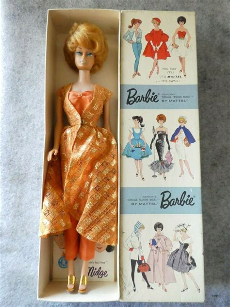 Early Vintage Barbie Dinner At Dressed Box Doll Complete