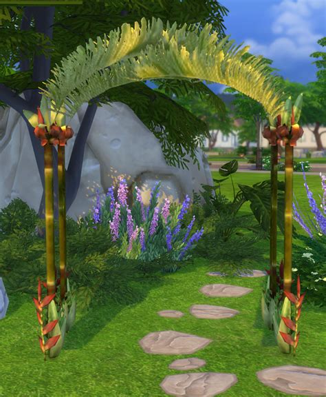 My Sims 4 Blog Castaway Stories Wedding Arch By Biguglyhag