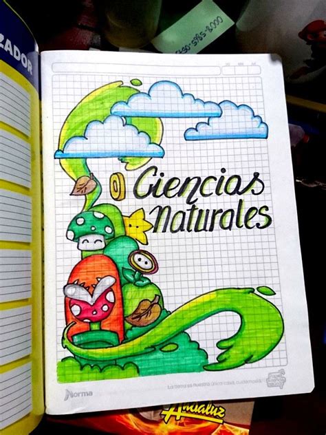 Car Tulas Portadas De Cuadernos De Ciencias Naturales Para Ni Os