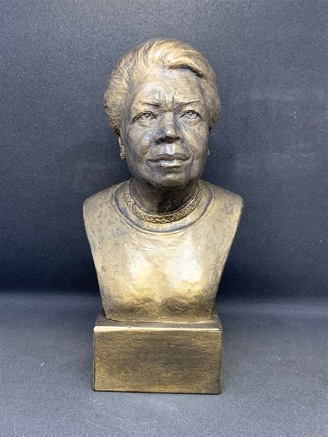 Maya Angelou Marblecast Statues