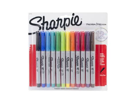 Sharpie silver fine point per. Sharpie Ultra Fine Point 12 Colors | Office Warehouse, Inc.