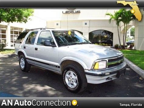 Find Used Chevrolet Blazer Ls In Tampa Florida United States