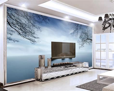 Beibehang Custom 3d Wallpaper Landscape Murals Living Room Bedroom