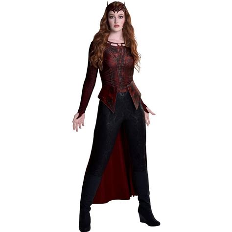 Adult Scarlet Witch Costume Marvel Doctor Strange In The Multiverse