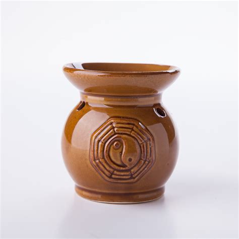 Feng Shui Zen Ceramic Essential Oil Burner Tea Light Holder