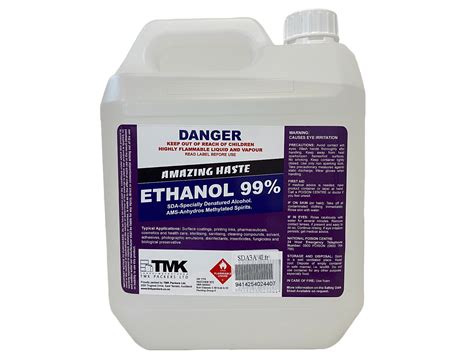 Ethanol 99 Sda3a Tmk Packers