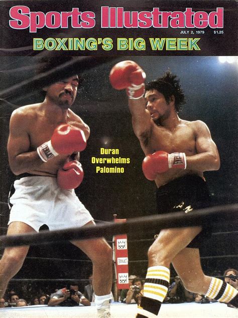 Roberto Duran Welterweight Boxing Sports Illustrated Cover Photograph