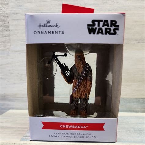 Hallmark Ornaments Star Wars Chewbacca With Bowcaster Christmas