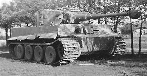 Panzerkampfwagen Vi Tiger Eastern Front Tiger Tank German