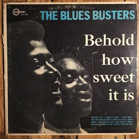 The Blues Busters Behold How Sweet It Is Vinyl Discogs