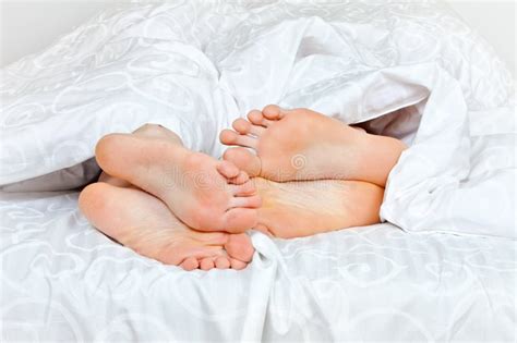 Romantic Feets Stock Image Image Of Pairs Affectionate 25989211