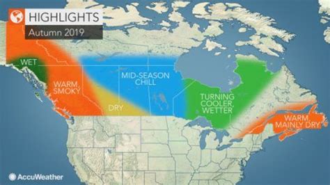 Canadas Fall Forecast Its Looking Like A Warmer Start To The Season