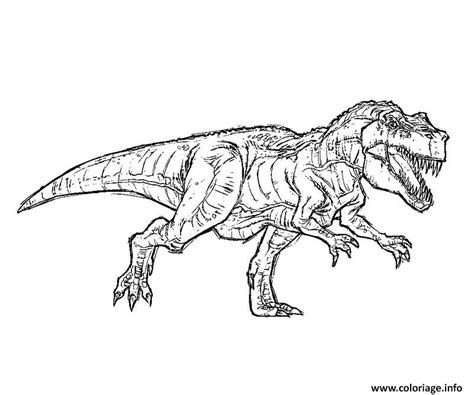 Coloriage Indominus Rex Jurassic Park 11 JeColorie