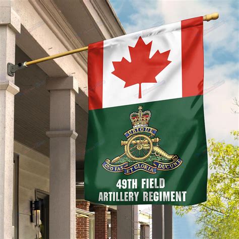 49th Field Artillery Regiment Royal Canadian Artillery Flag
