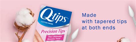Q Tips Cotton Swabs Precision Tips 170 Count Pack Of 3 Amazonca